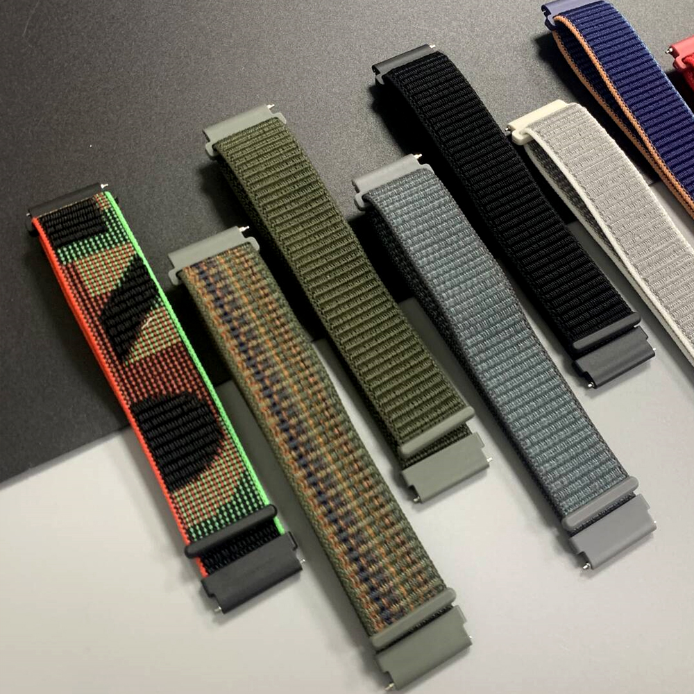 2Pcs 22mm Nylon Sport Strap Fo - Sport Loop Velcro 리뷰 및 가격