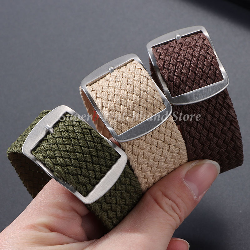 Nylon Woven Canvas Watch Band  - Perlon Strap Woven 리뷰 및 가격