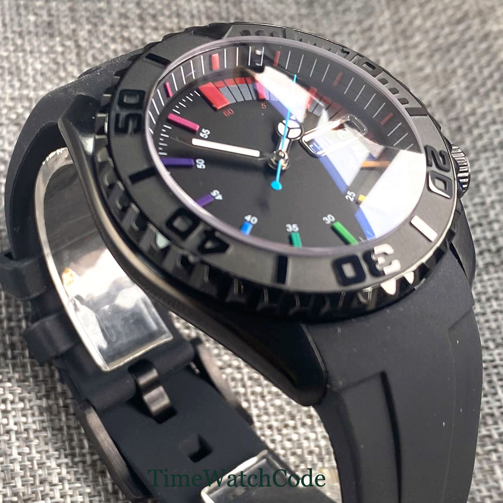 Tandorio 41mm 20ATM Diver Auto - Rubber Strap Diver 리뷰 및 가격