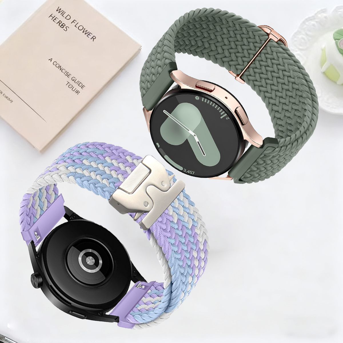 2Pcs 18/20/22 Braided Elastic  - Parachute Strap Elastic 리뷰 및 가격