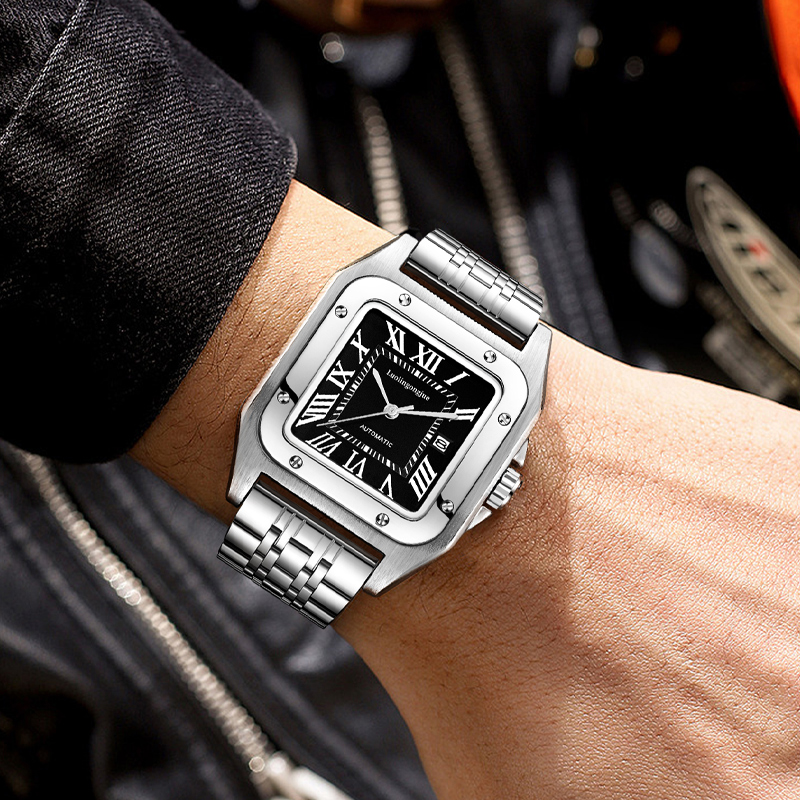 High-End Luxury Square Automat - Butterfly Clasp Deployant 리뷰 및 가격