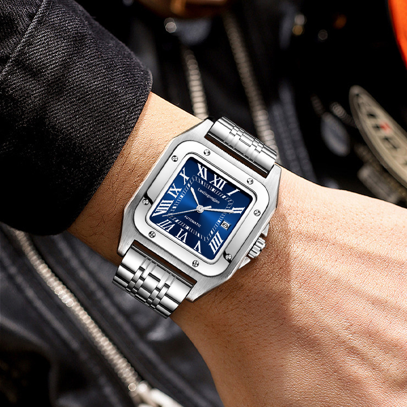 High-End Luxury Square Automat - Butterfly Clasp Deployant 리뷰 및 가격