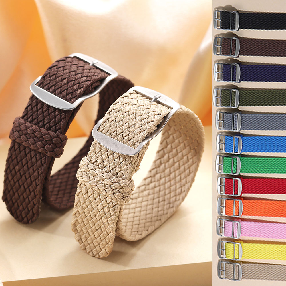 Nylon Woven Canvas Watch Band  - Perlon Strap Woven 리뷰 및 가격
