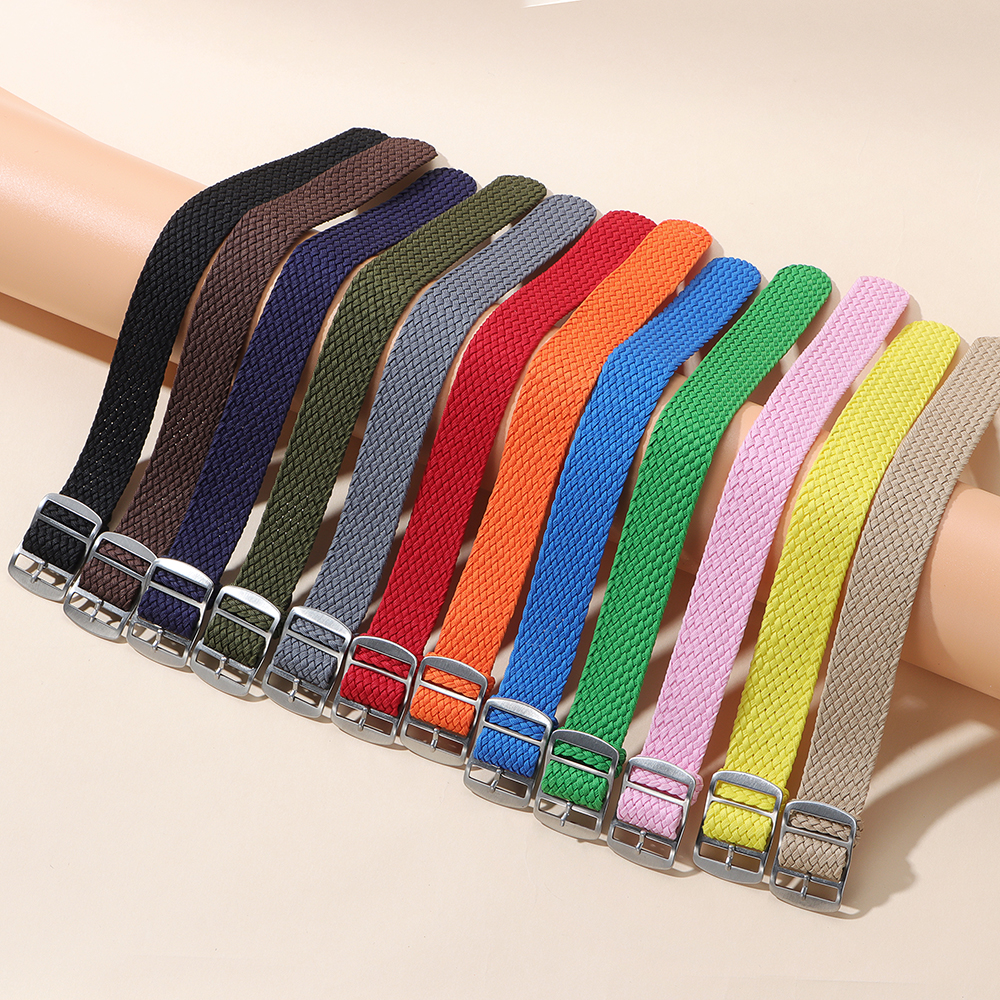 Nylon Woven Canvas Watch Band  - Perlon Strap Woven 리뷰 및 가격