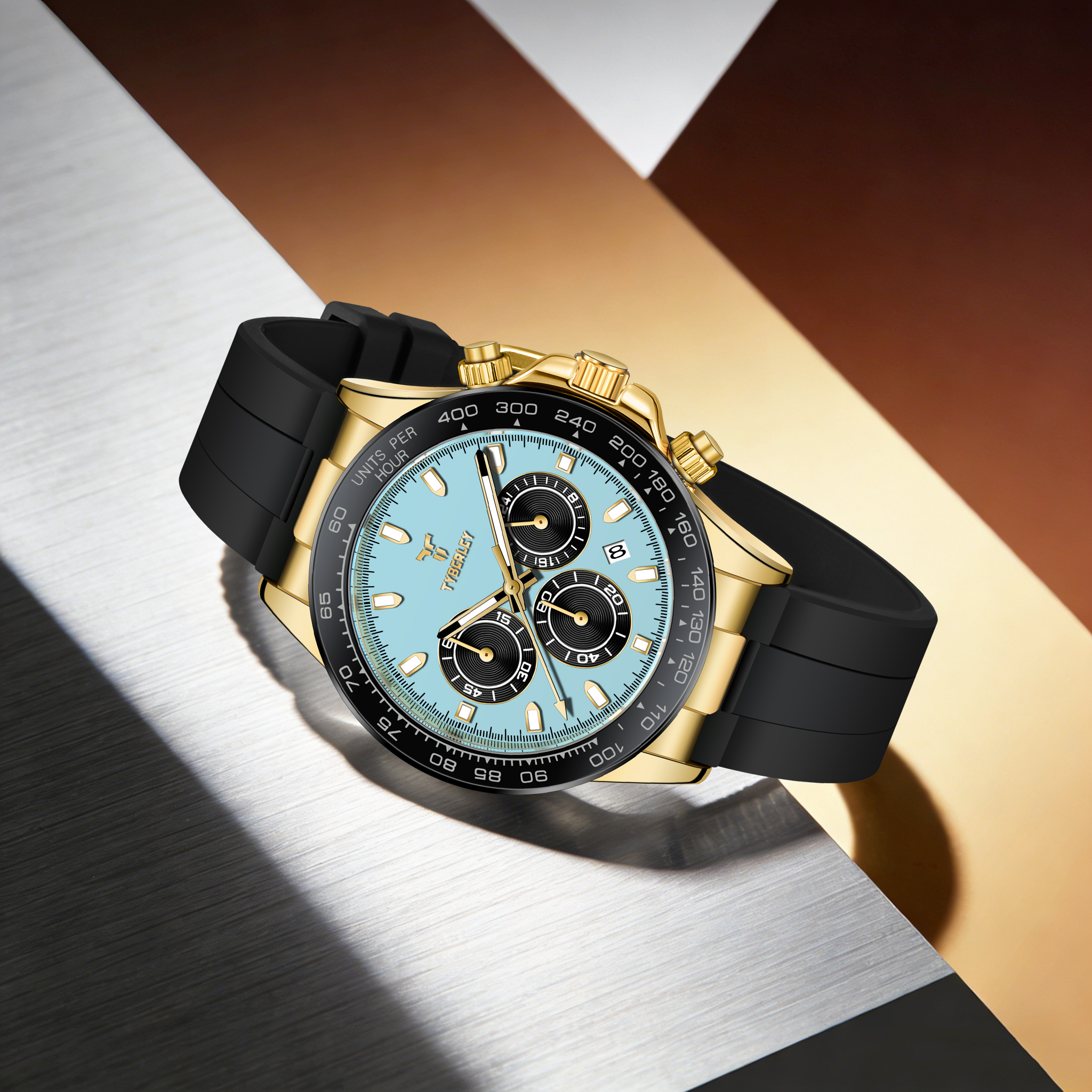 TYBERLEY Sophisticated Eleganc - Rubber Strap Diver 리뷰 및 가격