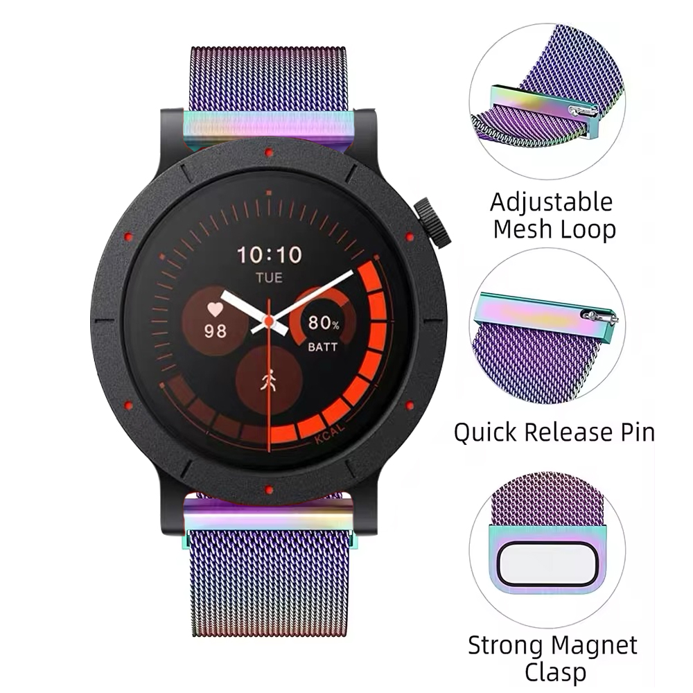 20/22mm Metal Milanese Loop Ba - Milanese Loop Magnetic 리뷰 및 가격