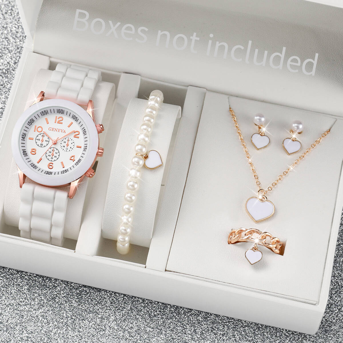 5/6PCS Fashion Women Watches J - Silicone Band Women 리뷰 및 가격