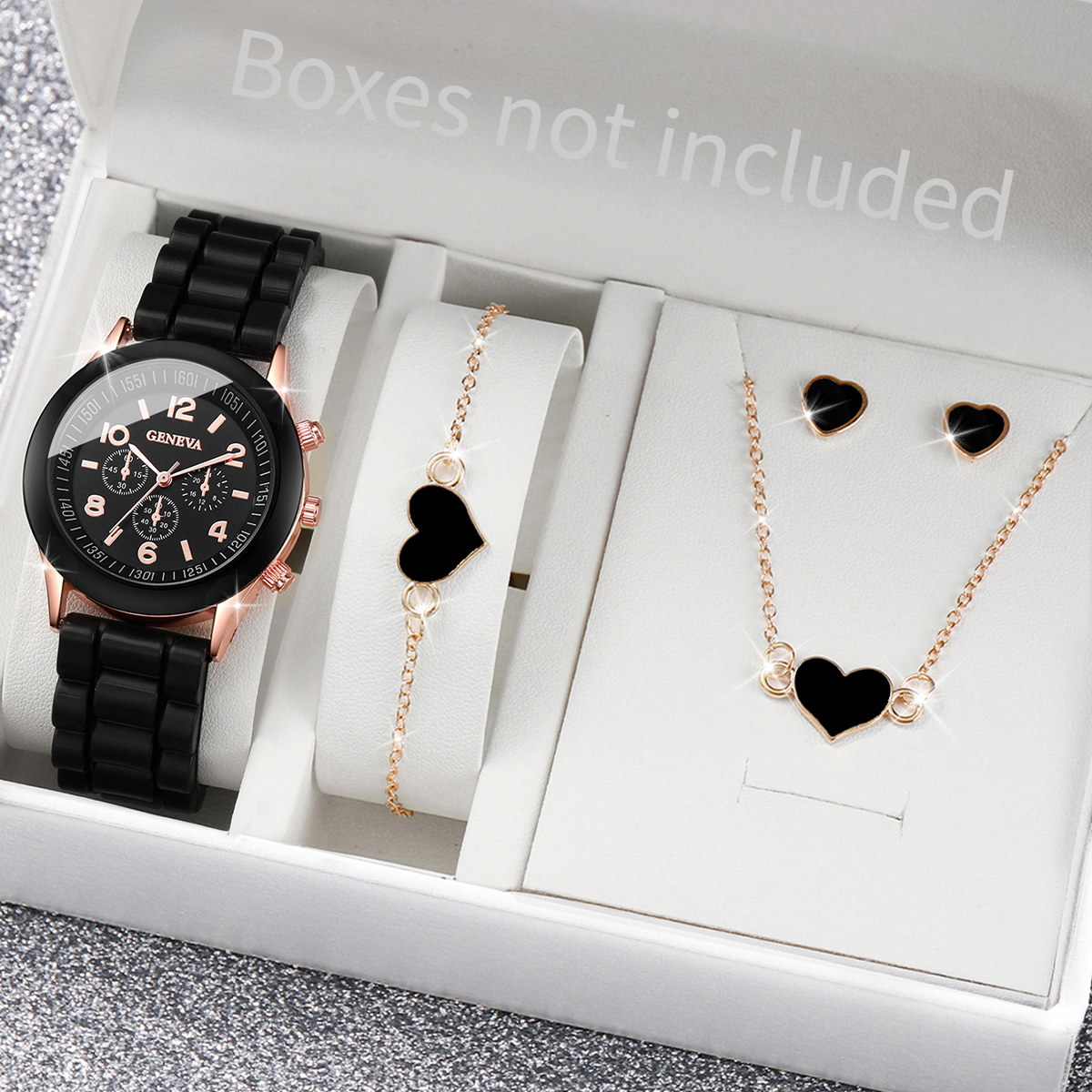 5/6PCS Fashion Women Watches J - Silicone Band Women 리뷰 및 가격