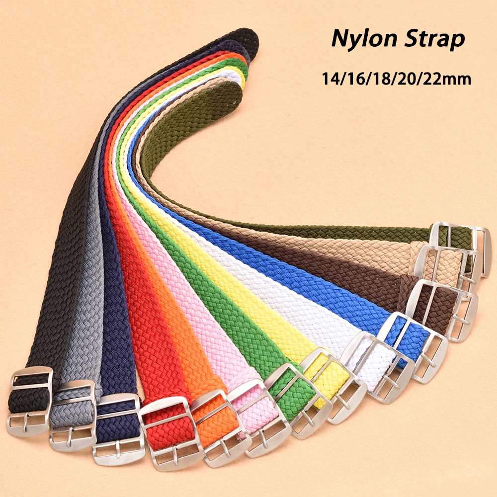 Woven Nylon Watch Strap 14mm 1 - Perlon Strap Woven 리뷰 및 가격
