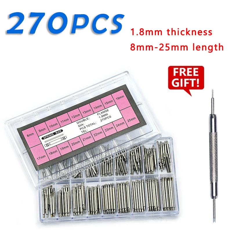 270pcs/set Strainless Steel Sp - Spring Bar Tool Set 리뷰 및 가격