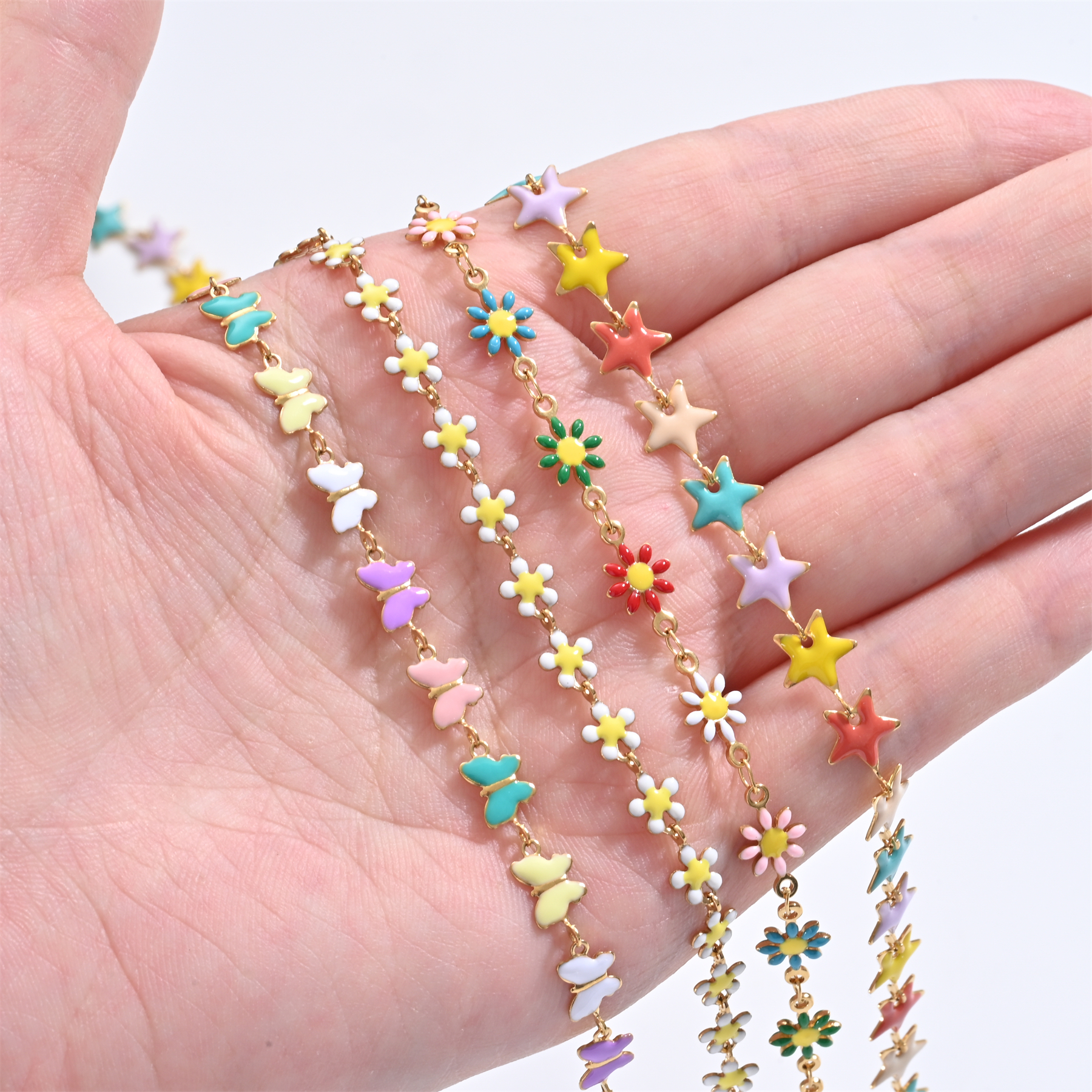 1Pcs Stainless Steel For Women - Butterfly Clasp Deployant 리뷰 및 가격
