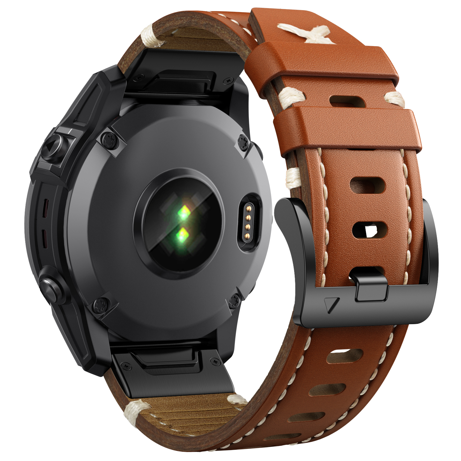 22 26mm Genuine Leather Strap  - Leather Strap Quick Release 리뷰 및 가격