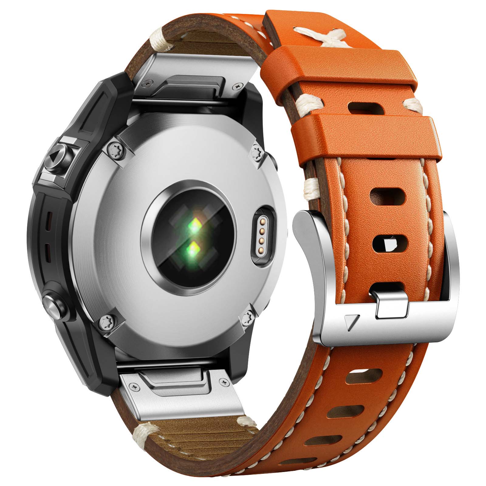 22 26mm Genuine Leather Strap  - Leather Strap Quick Release 리뷰 및 가격