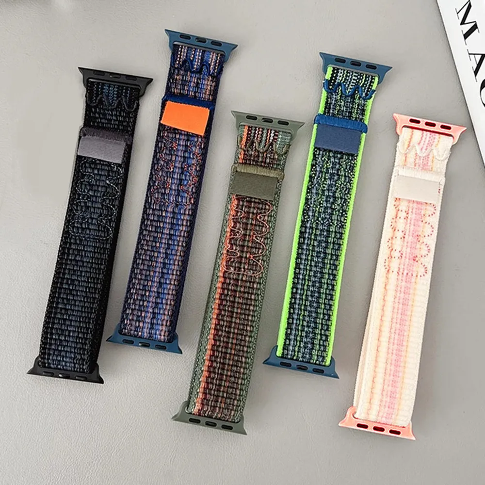 Nylon Sport Strap for Apple Wa - Sport Loop Velcro 리뷰 및 가격