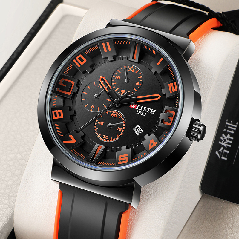 WLISTH Retro Men's Watches Spo - Leather Watch Band Men 리뷰 및 가격