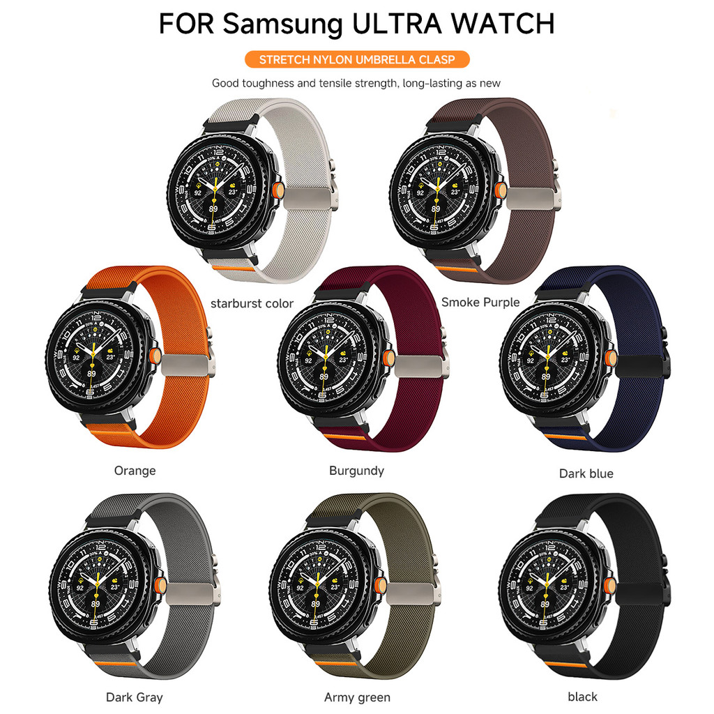 Nylon Strap For Samsung Galaxy - Parachute Strap Elastic 리뷰 및 가격