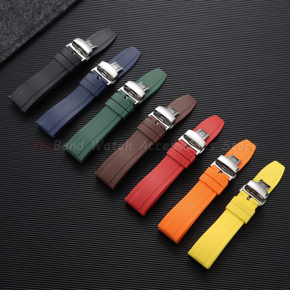 Silicone Straps 18mm 20mm 22mm - Leather Strap Quick Release 리뷰 및 가격