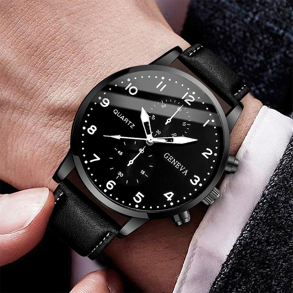 Fashion Men Business Watches C - Leather Watch Band Men 리뷰 및 가격