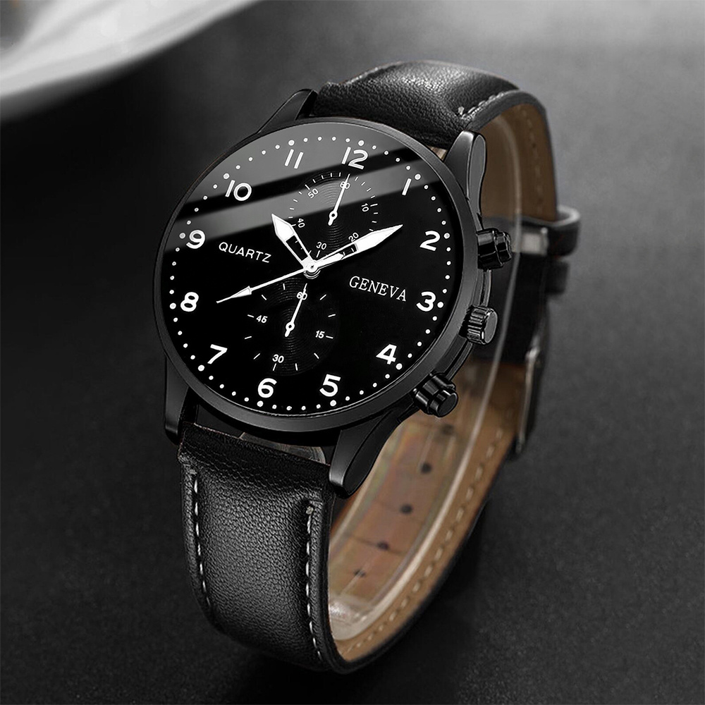 Fashion Men Business Watches C - Leather Watch Band Men 리뷰 및 가격