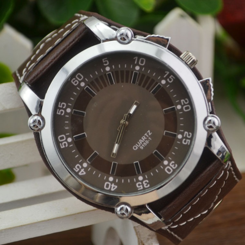 Fashion Brand Luxury Wristwatc - Leather Watch Band Men 리뷰 및 가격