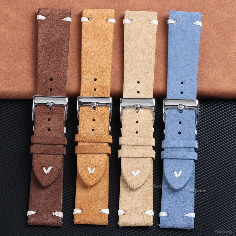 18mm 20mm 22mm High Quality Su - Suede Strap Watch 리뷰 및 가격