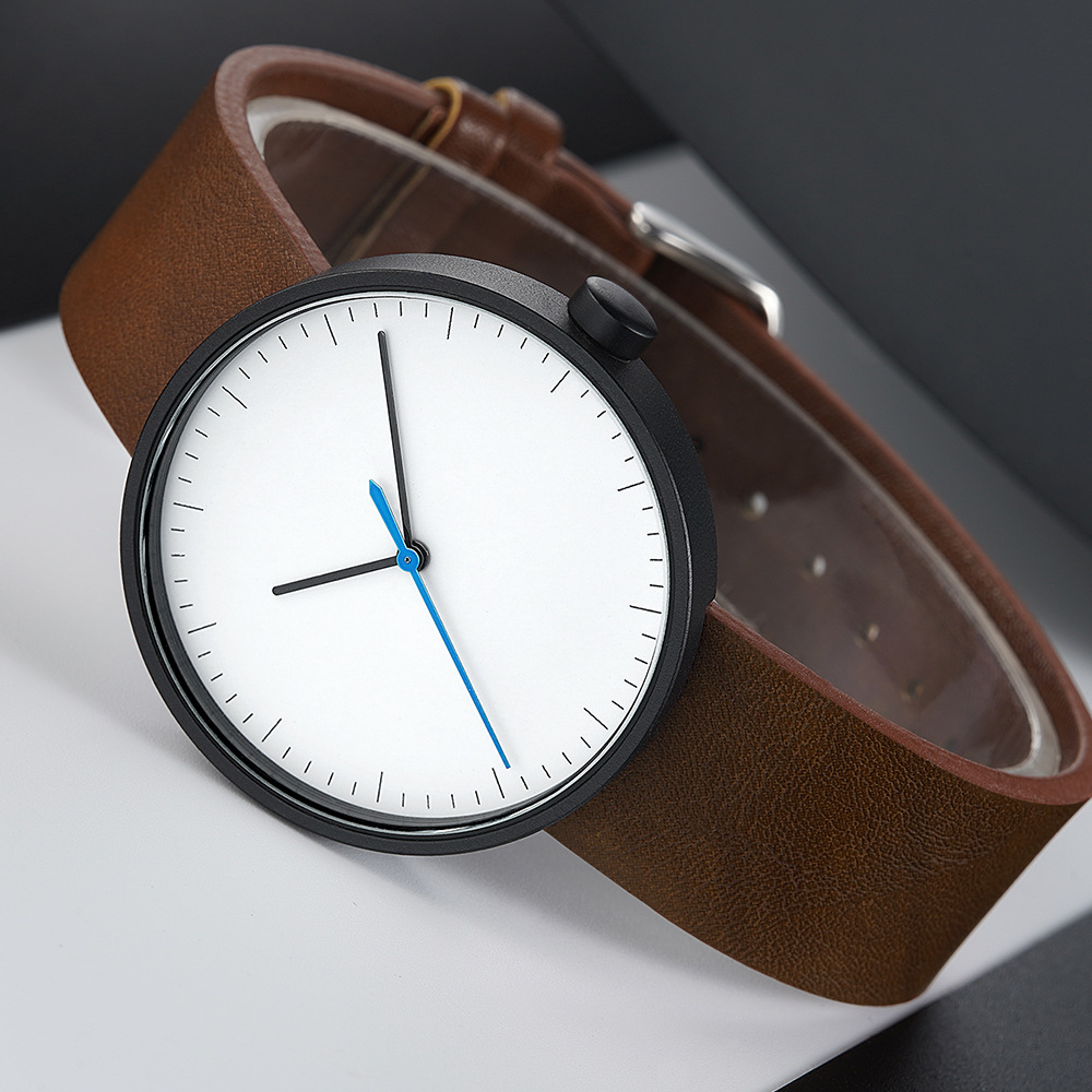 UTHAI Watch Men Simple Trendy  - Leather Watch Band Men 리뷰 및 가격