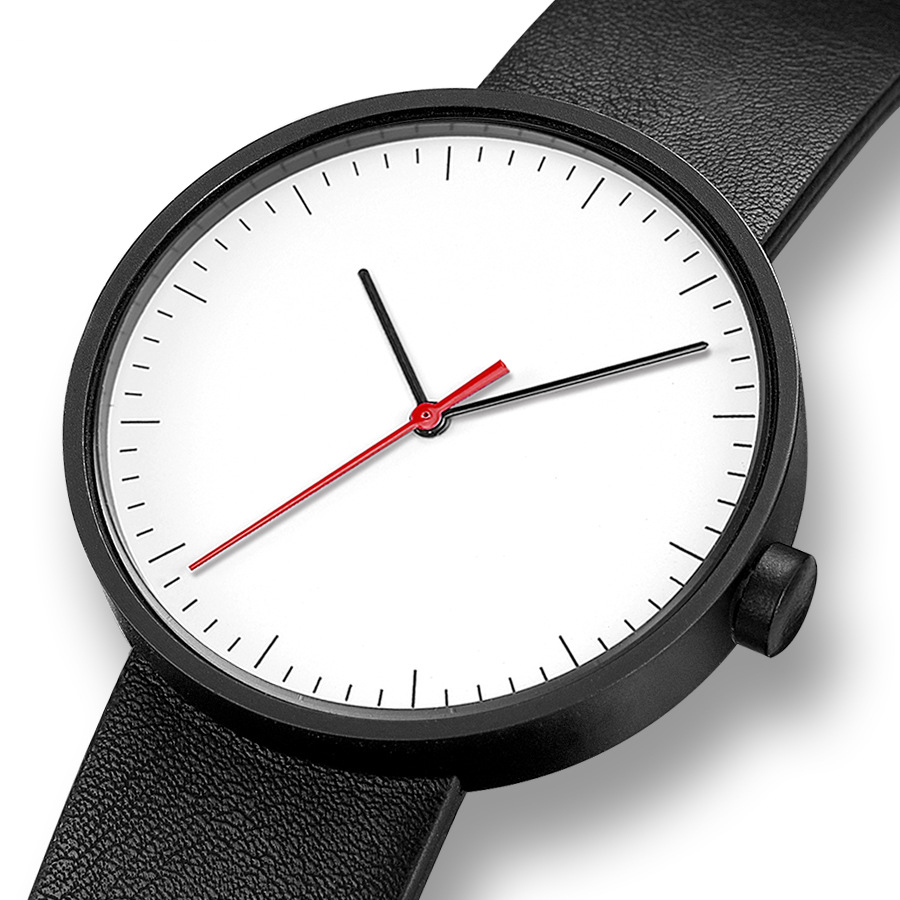 UTHAI Watch Men Simple Trendy  - Leather Watch Band Men 리뷰 및 가격