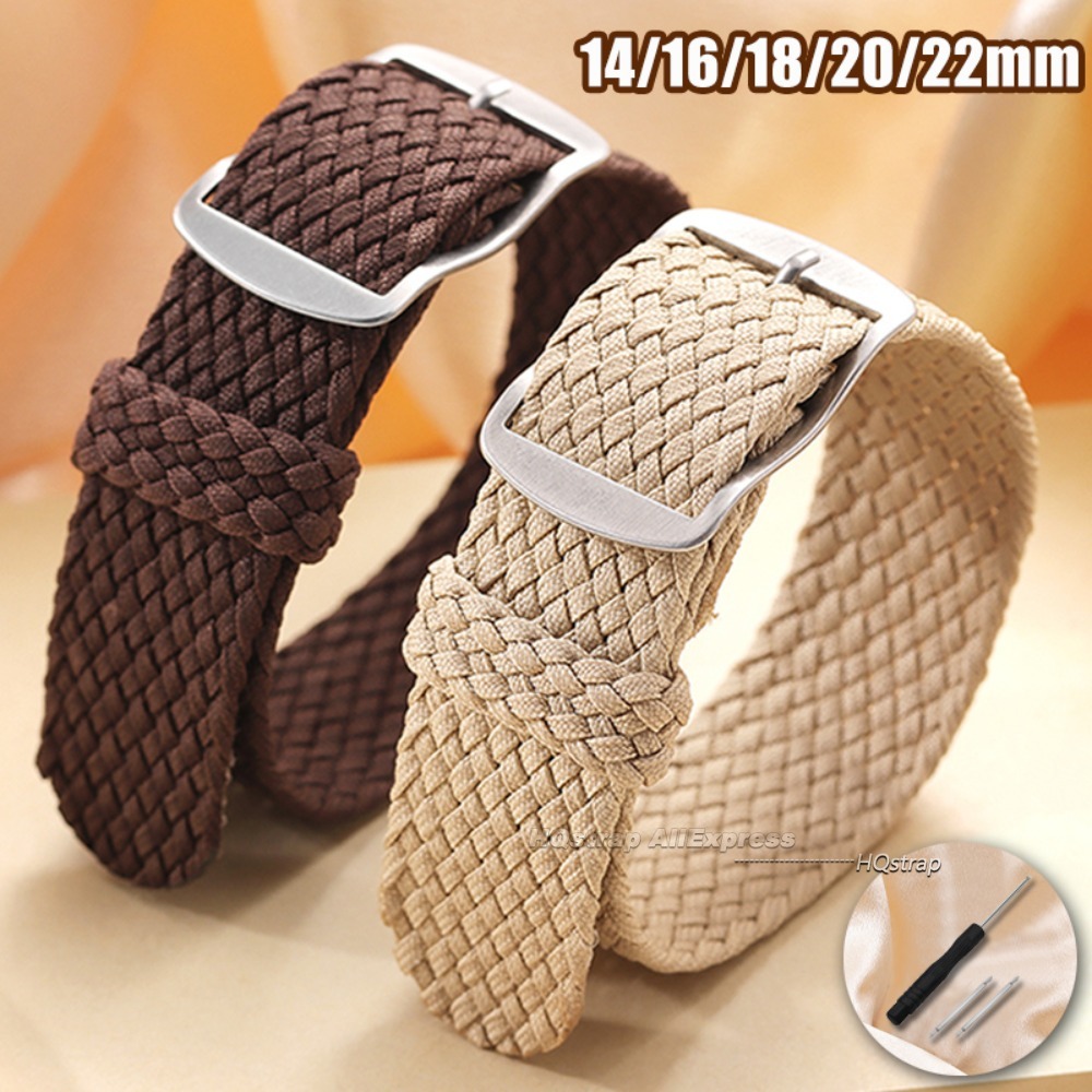 Nylon Woven Canvas Watch Band  - Perlon Strap Woven 리뷰 및 가격